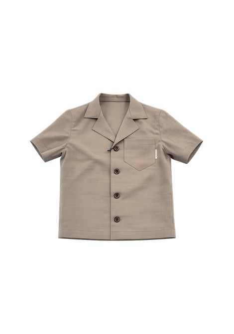 Camicia con taschino MICHAEL COAL | DALE 3687015 FANGO